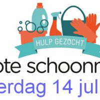 Schoonmaakdag 14 juli 2018 ZKV de Meervogels