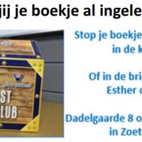 Heb jij je boekje al ingeleverd?