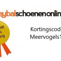 Speciale kortingsactie van sponsor Volleybalschoenenonline.nl
