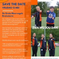 Save the date: Vrijdag 13 mei