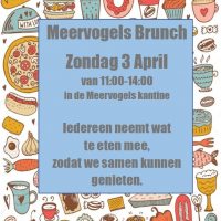 Meervogels Brunch 3 april