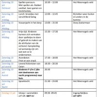 Informatie Meervogelskamp