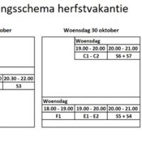 Informatie start zaalcompetitie